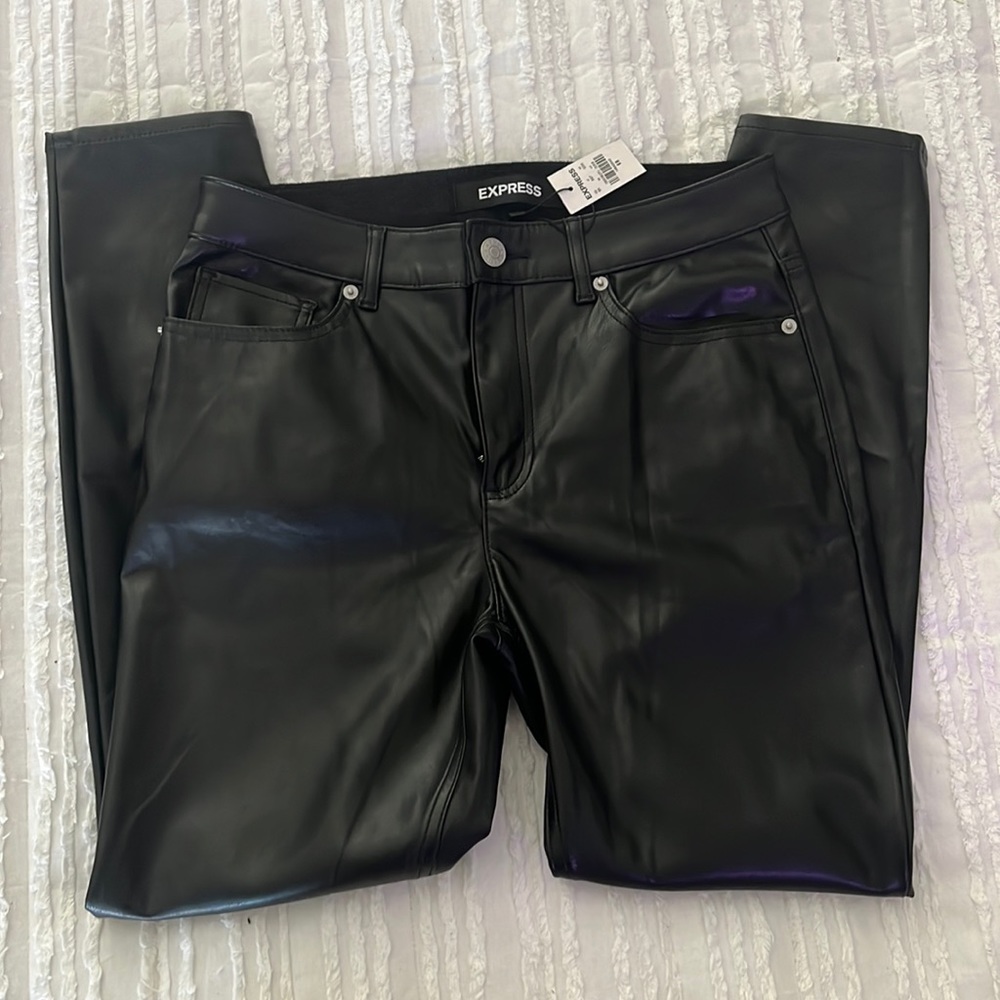 Express Leather Pants